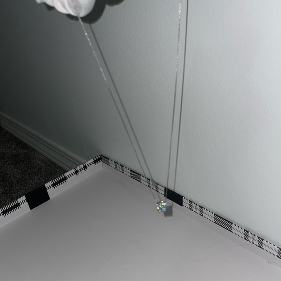 BRAND NEW S925 SILVER STERLING 1ct MOISSANITE DIAMOND NECKLACE‼️ - Picture 15 of 16